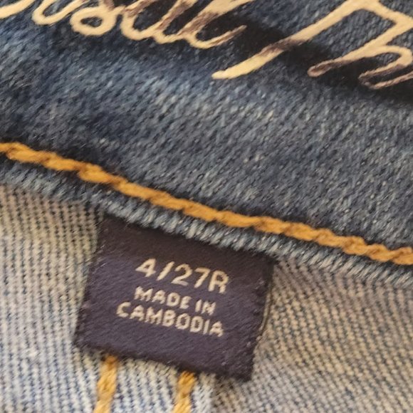 Universal Thread High Rise Stretch Skinny Jean Size 4 Waist 27 - Picture 2 of 12